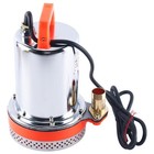 Dc 12v Farm   Ranch Solar Water Pump Submersible Well Booster Pump Orange  Black