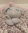 Carters 13  Pink White Grey Cheetah Leopard Bear Baby Security Blanket Lovey 