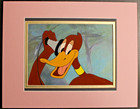 Large Daffy Duck Production Animation Cel