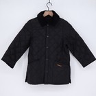 Barbour Children Liddesdale Quilted Jacket Black Size S