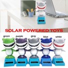 Solar Powered Dancing Bobblehead Toy - Shark Hawaii Style Car Interior Decoratio