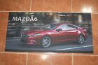 Mazda 6  Soul Red  Print Poster Photo 17  X 36  Hd Paper Shipped In Tube