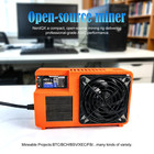 Nerdqx 8th s Bitcoin Miner 170w Low Noise Open Source Asic Btc Solo Mining Rig