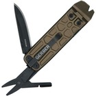 Gerber Lockdown Slim Multi-tool Bronze 2 5  Blade Scissors Pry Bar Bottle Opener