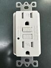 Gfci Duplex Receptacle Tamper Resistant Outlet Box White 15amp