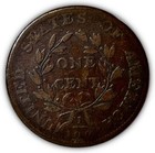 1802 Normal Reverse Draped Bust Large Cent Very Fine Vf Coin  5915