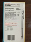Papermate 64589 Zeze Mechanical Pencils 0 5mm Black With Tuff Stuff Eraser Rare