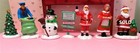 Dollhouse Miniature Figurines - Christmas winter - Largest Is Approx  2 