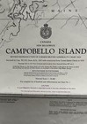 Vintage 1987 Campobello Island New Brunswick Nautical Chart Map 33x23