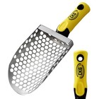  Hand Sand Scoop For Metal Detecting With Ergonomic Yellow Handle  Metal 