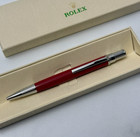 Rolex Emerald Red Oyster Ballpoint Pen Luxury Gift Set Full Box     New