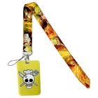 Bandai Anime Lanyard Key Chain Neck Strap Key Holder For Badge And Keys