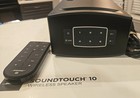 Bose Soundtouch 10 Wireless Speaker Black Bluetooth Wi-fi W  Remote   Cord