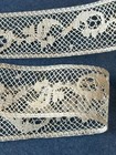 Antique French Beautiful Fine Lace 3 4  Dolls Heirloom Sewing By Yrd