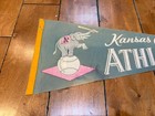 Vintage Original 1960 Kansas City Athletics Baseball Full Size Felt Pennant 29 