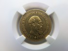 Russian Empire Coin 1887 At Russia 5r Rouble Ngc Ms61 Gold