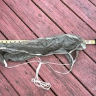 Vintage Military Drag Supply Drop Parachute 24   x 16    Green