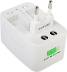 4-in-1 Universal Power Adapter Wall Charger Socket Travel Plug Converter