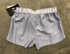 Nwt Under Armour Play Up Shorts Youth Medium Periwinkle Heatgear Loose Girls
