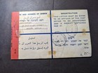 1941 Censored Registered Letter Palestine Cover Haifa To South Africa