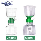 Lab Bottle Top Vacuum Filter Flask Sterile0 22um Pes Disposable 250ml 500ml 4 cs