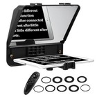 A10ii Teleprompter Portable Smartphone Dslr Camera Prompter With Phone Holder 