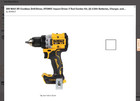 Dewalt Dck2051d2 20v Max Xr Brushless Lithium-ion 1 2 In  Cordless Drill Driver