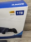 Sony Playstation 4 Slim 1tb Black Ps4 Console Cuh-2215b   New Stain On Box  Read