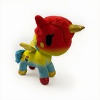 Tokidoki Unicorno Aurora Summer Plush 7 5  Rainbow Blue Red Stuffed Horse 2021