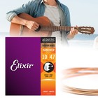 Elixir Acoustic Guitar Strings - Phosphor Bronze 16002  10-47 