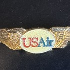 Vintage Usair Flight Attendant Crew Wings Pin Balfour Badge Stewardess