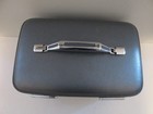 Vintage American Tourister Blue Hard Shell Train Make-up Case With Mirror