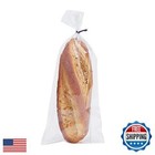 Tendwarm 100 Pcs 5x11 Inch Clear Long Cello Cellophane Treat Bags With 7 Mix 
