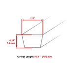 754-04060 954-04060 954-04060b 954-04060c Deck Belt For Mtd Cub Cadet 1 2 x96 