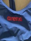 Arena Women s Powerskin Carbon Glide Closed  Back - Blue - Size 26