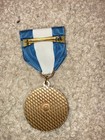 Boy Scout Bsa She Ka Gong Illinois Bw Ribbon Waffle Back Historic Trail Medal