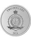 Scrooge Mcduck 75th Anniversary 1 Oz Silver Coin 2  Niue 2024