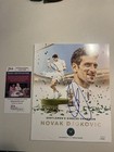Novak Djokovic Tennis Signed Autographed 8x10 Photo Jsa Coa Wimbledon Edit  