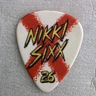 Motley Crue Nikki Sixx E 2026 Guitar Pick  The Return Of The Carnival Of Sins
