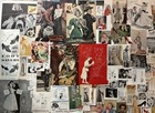 Lot 100  1940s 1950s Fashion   Romance Ads   Cutouts ephemera collage scrapbook