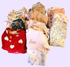 Newborn Girls Clothing Lot Of 12  0-3 Months No Stains Good Condition 