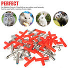 20pcs Rabbit Water Nipple Automatic Drinker Feeders Waterer Guinea Ferrets Mice