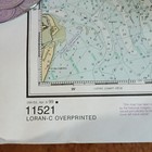 Noaa Us Coast Guard Loran-c Overprinted Chart 11521 Charleston Harbor Sc