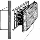 Chill Stopr 1212-06 Indoor Air Conditioner Cover  21 In H X 30 In W 6 In D 
