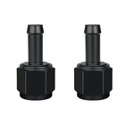 8an Female To 5 16 Barb Hose Fitting Adapter Swivel 8an To 5 16  Straight