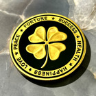 lucky Irish Shamrock 777   Pocket Gift Coin-medal 1 5 