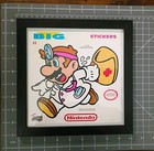 Full Set 1 - 6 Super Mario Bros Mello Smello Really Big Sticker Nintendo 1990