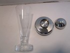 Postmodern Glass Cocktail Shaker Alessi Campari Matteo Thun Italy 1980   s Retro