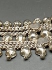 Woman s Elegant Mexican Sterling Silver Choker Bib Statement Necklace 94 5 Grams