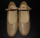 Character Shoes Ch ladies Tan   3508 Dance 1 5 heel Leather Sole Runs Small